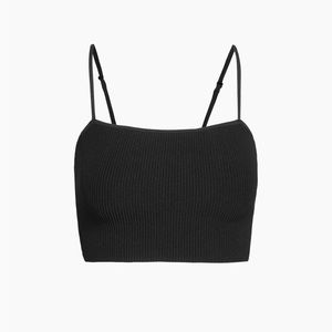 Aritzia Babaton Sculpt Knit Cami Cropped Tank
